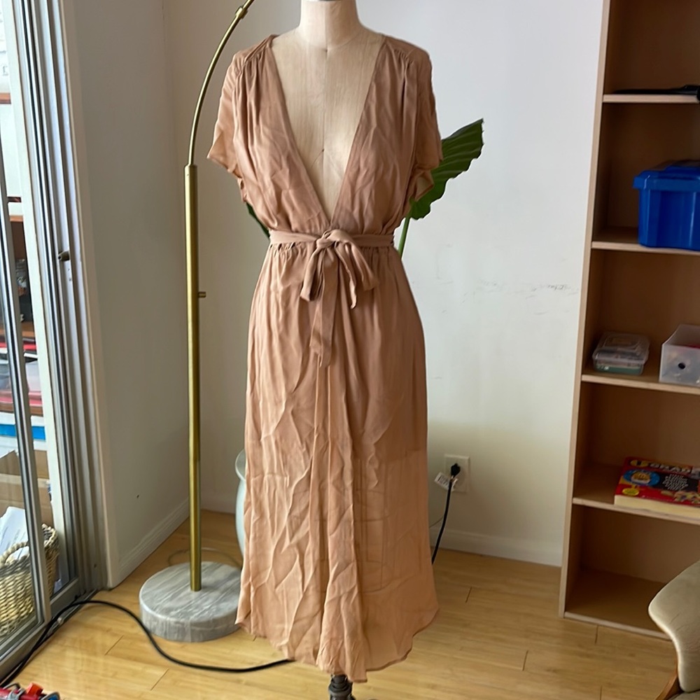 Reformation Low cut MIDI dress
